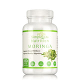 Simple Life Nutrition Organic Moringa Capsules front view