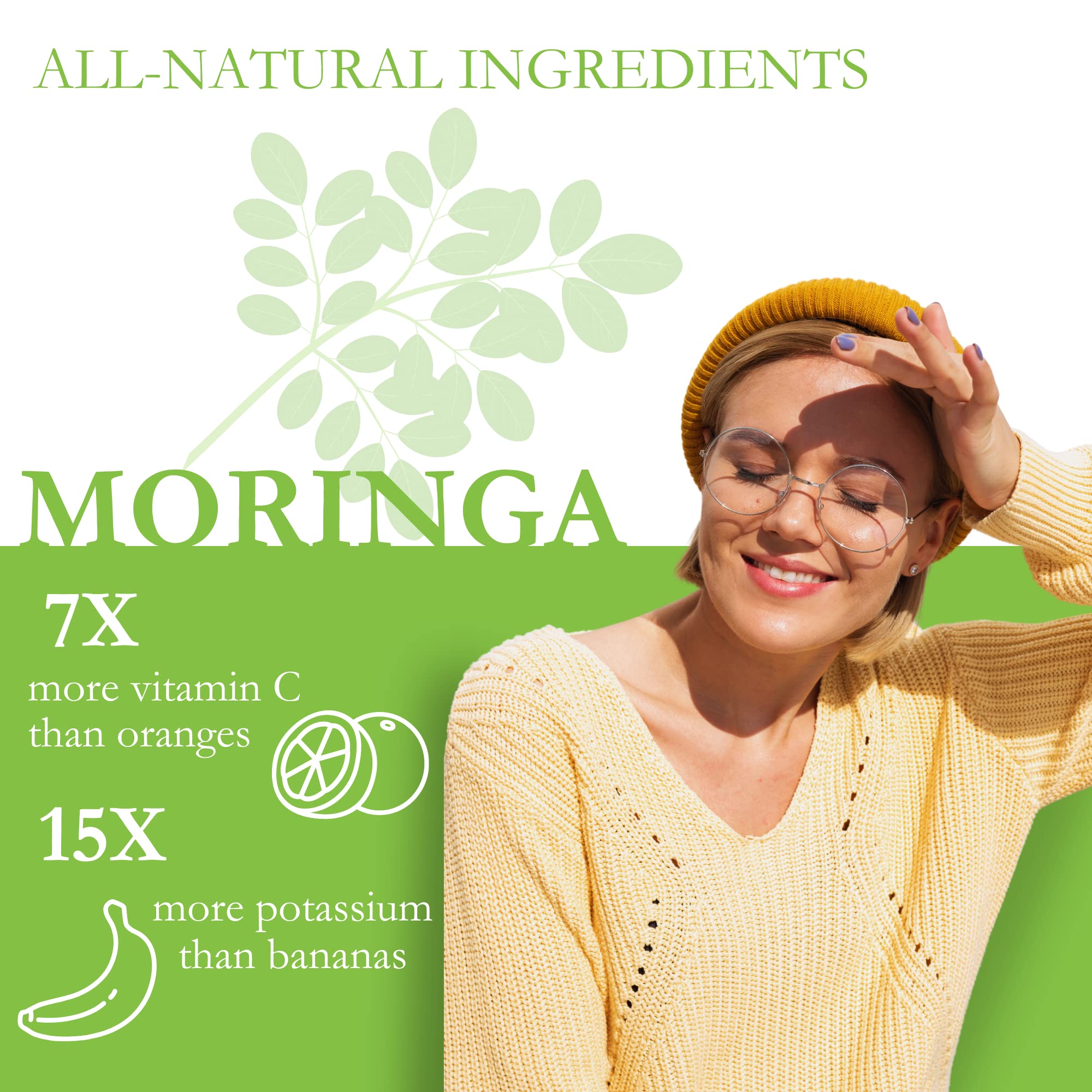 Simple Life Nutrition Organic Moringa Capsules packaging
