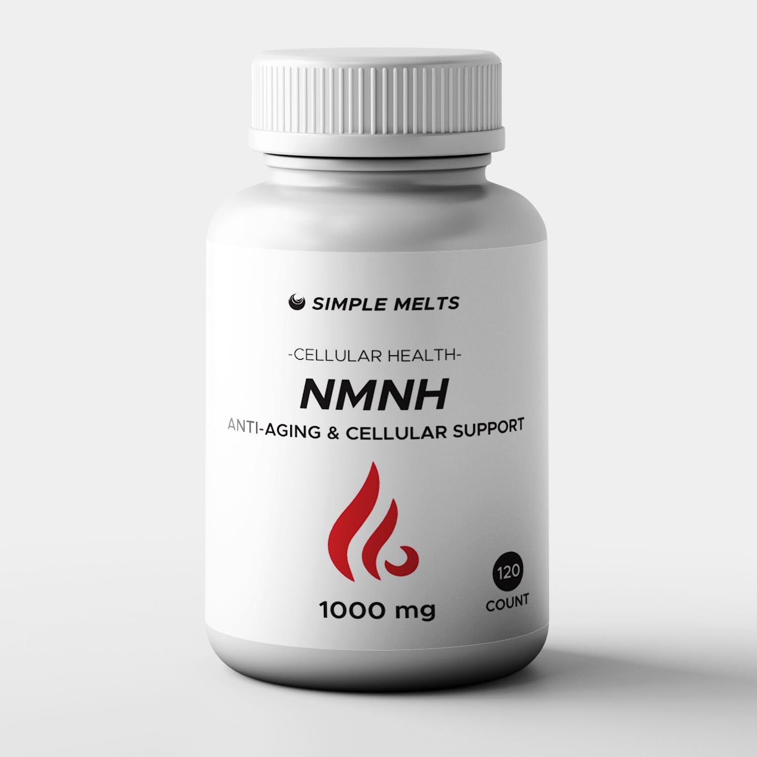 Simple Melts NMNH 500mg Capsules front view