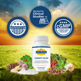 Simple Promise Consti-Slim supplement bottle with measuring spoon