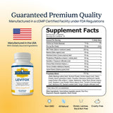 Simple Promise Levitox Milk Thistle capsules close-up