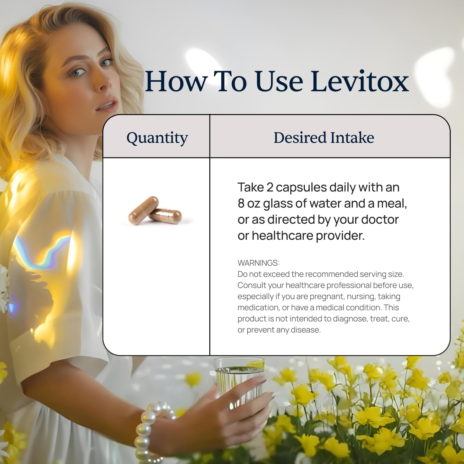 Simple Promise Levitox Milk Thistle supplement lifestyle scene