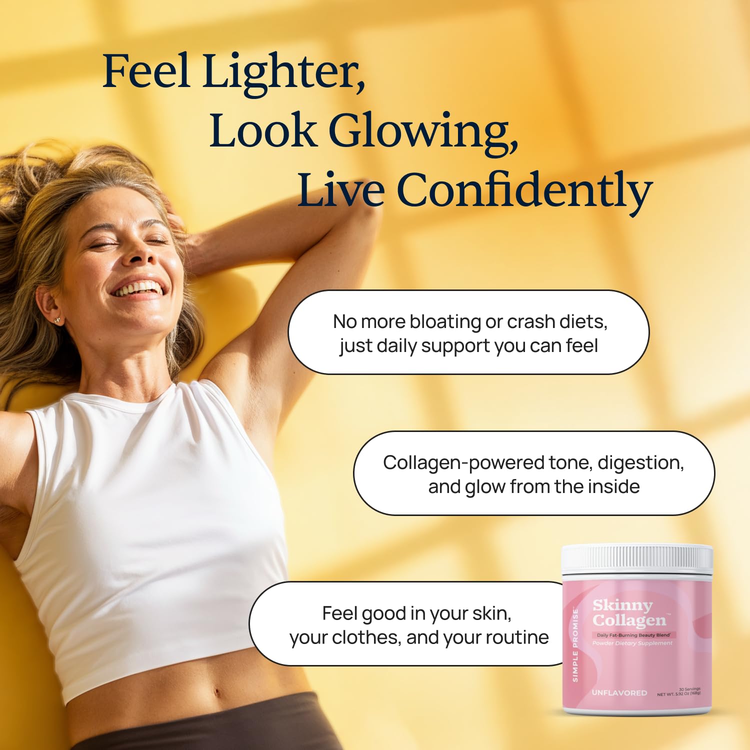 Simple Promise Multi Collagen Powder 231g ingredients list