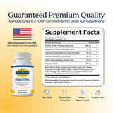 Simple Promise Paratoxil Psyllium Capsules bottle with label
