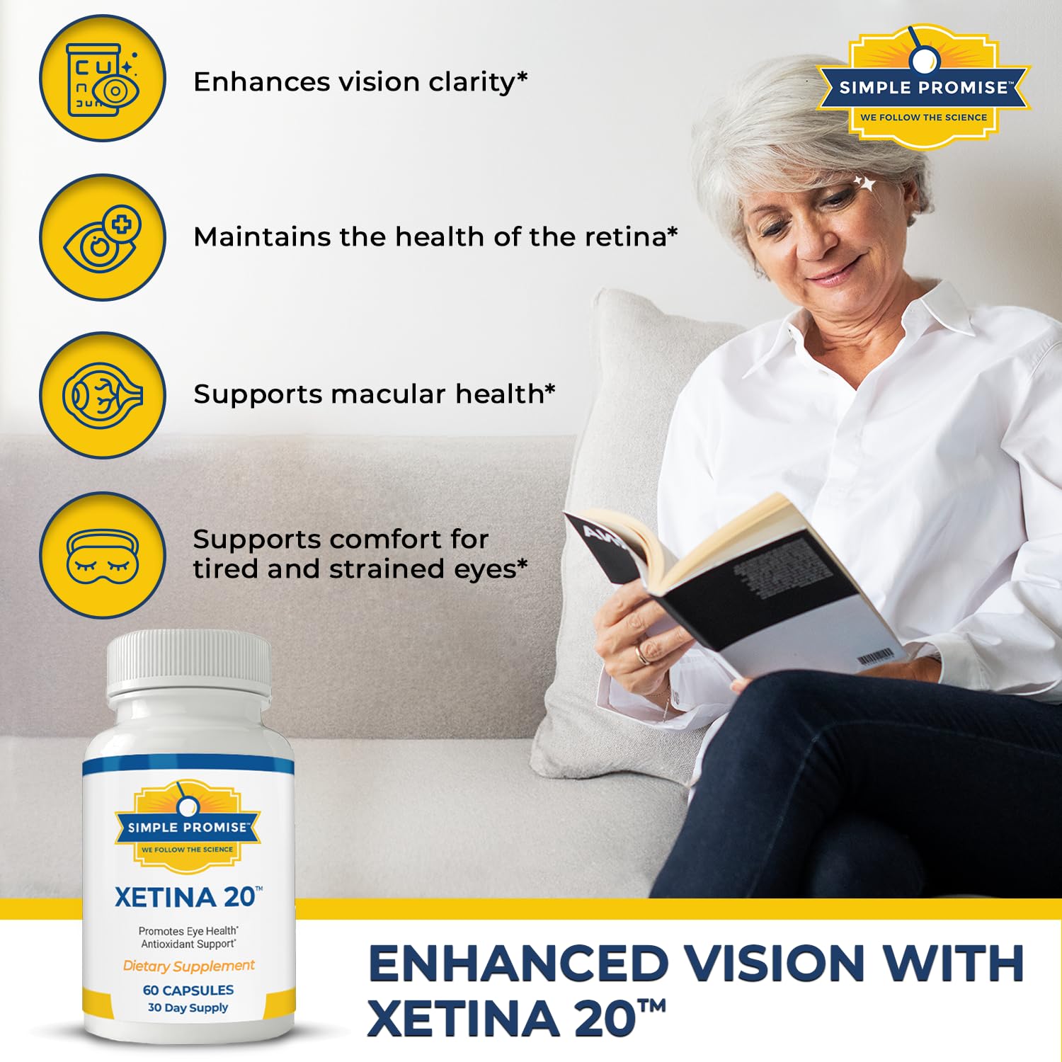 Simple Promise Xetina 20 supplement ingredients list