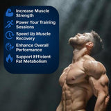Simpli Supplements Creatine Powder 499g mixed in beverage