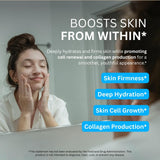 Simply Basically Collagen Peptides & Colostrum Powder side view packaging