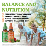 Simply Nature's Pledge Fruits & Veggies supplement close-up of capsules