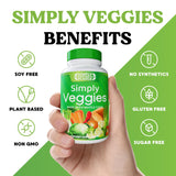 Simply Nature's Pledge Whole Food Superfood Supplement capsules on a table