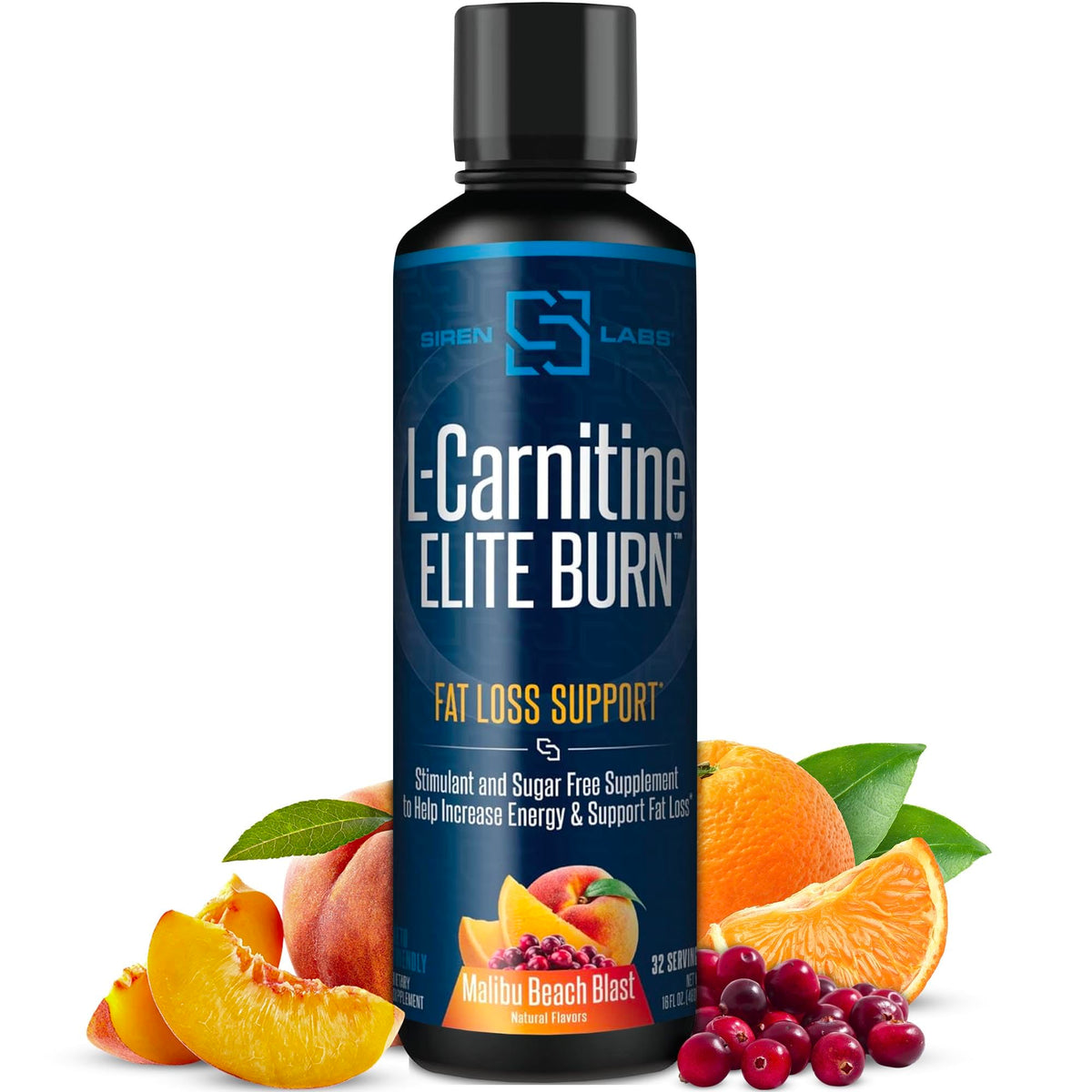SIRENLABS L-Carnitine ELITE BURN 540g front view