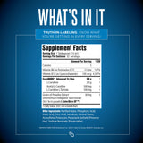 SIRENLABS L-Carnitine ELITE BURN nutritional information on the back
