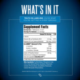 SIRENLABS L-Carnitine ELITE BURN side view showing nutritional information