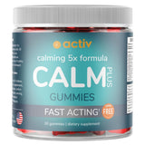 SIRIUS INTERNATIONAL Calm Gummies 30 Count Strawberry front view