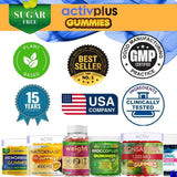 SIRIUS INTERNATIONAL Calm Gummies displayed with fresh strawberries