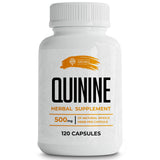 SIRUNES Quinine Capsules bottle front view with 120 capsules