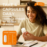SIRUNES Type 2 Chicken Collagen Capsules with a measuring spoon