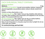 SISU Melatonin 5mg tablet close-up