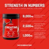 Six Star Creatine X3 Powder Fruit Punch packaging