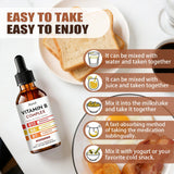 SIZRCSM Vitamin B Complex Drops close-up with dropper