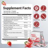 Sizyok NAD+ Resveratrol 2000mg liquid supplement side view