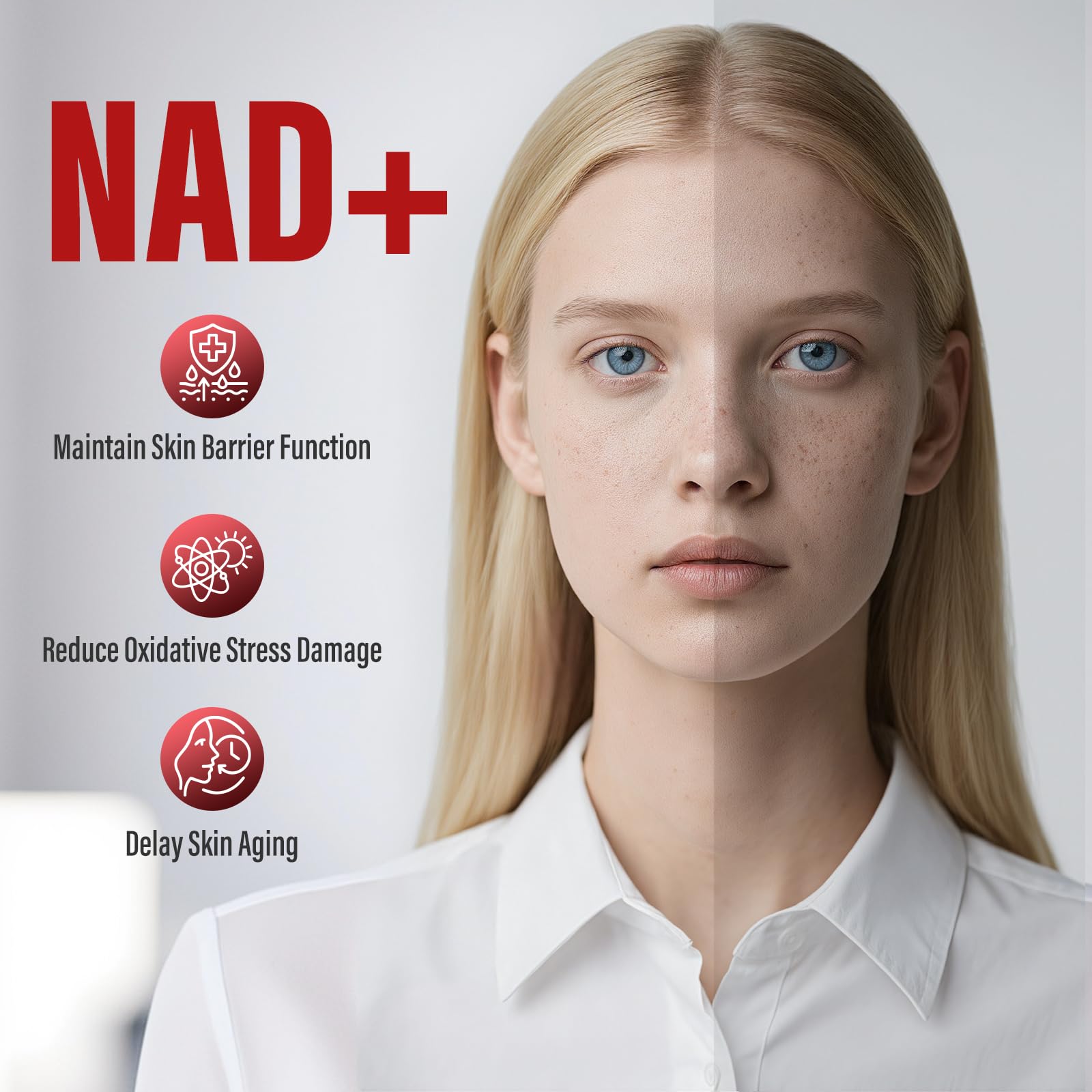Sizyok NAD+ Resveratrol liquid supplement ingredients list