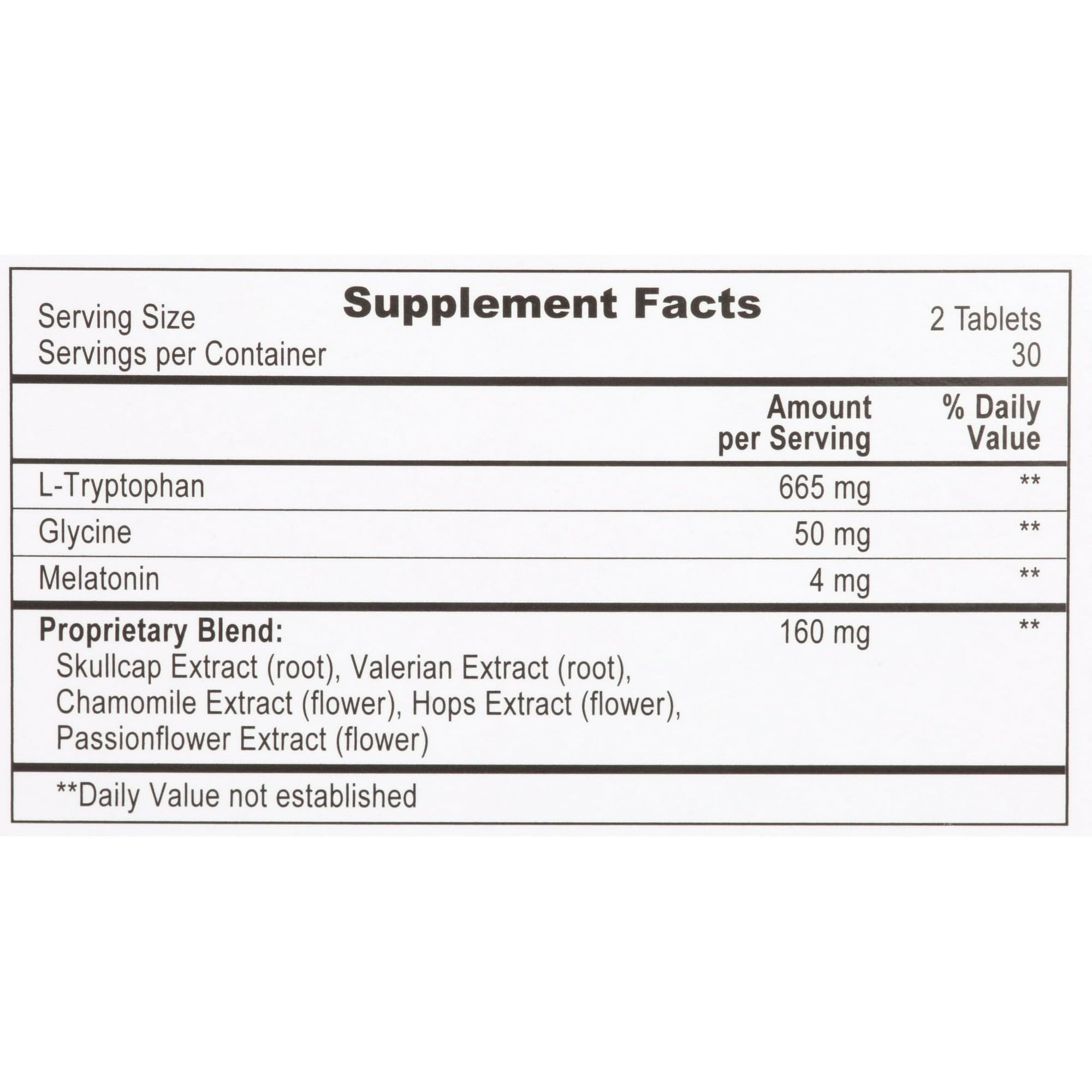 SJ Essentials Capsules back view with nutritional information