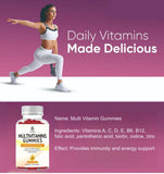 SJYOGYOP Multivitamin Gummies displayed with fruits