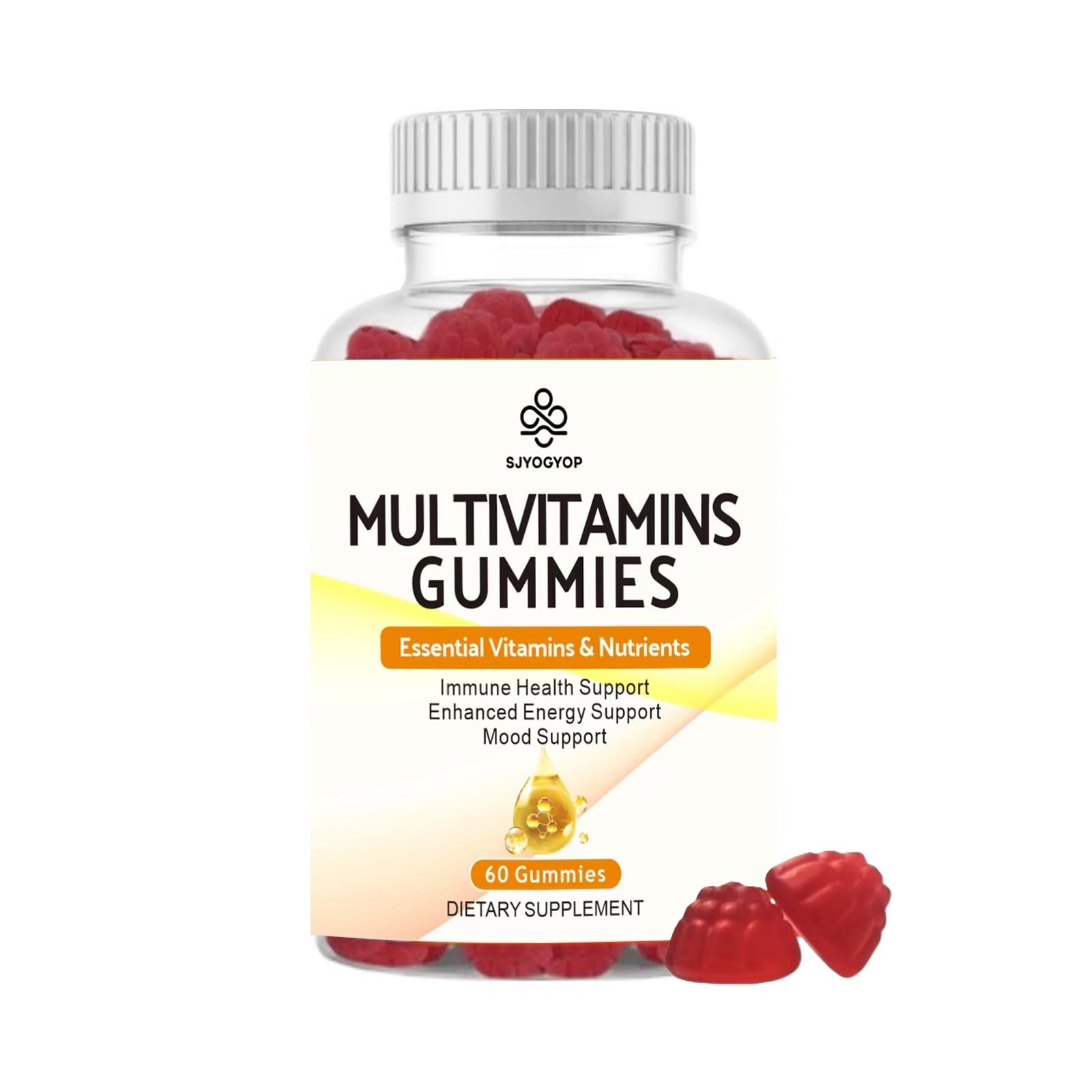 SJYOGYOP Multivitamin Gummies front view with packaging