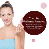 Skin Balance Collagen Eye Serum 41g application on skin