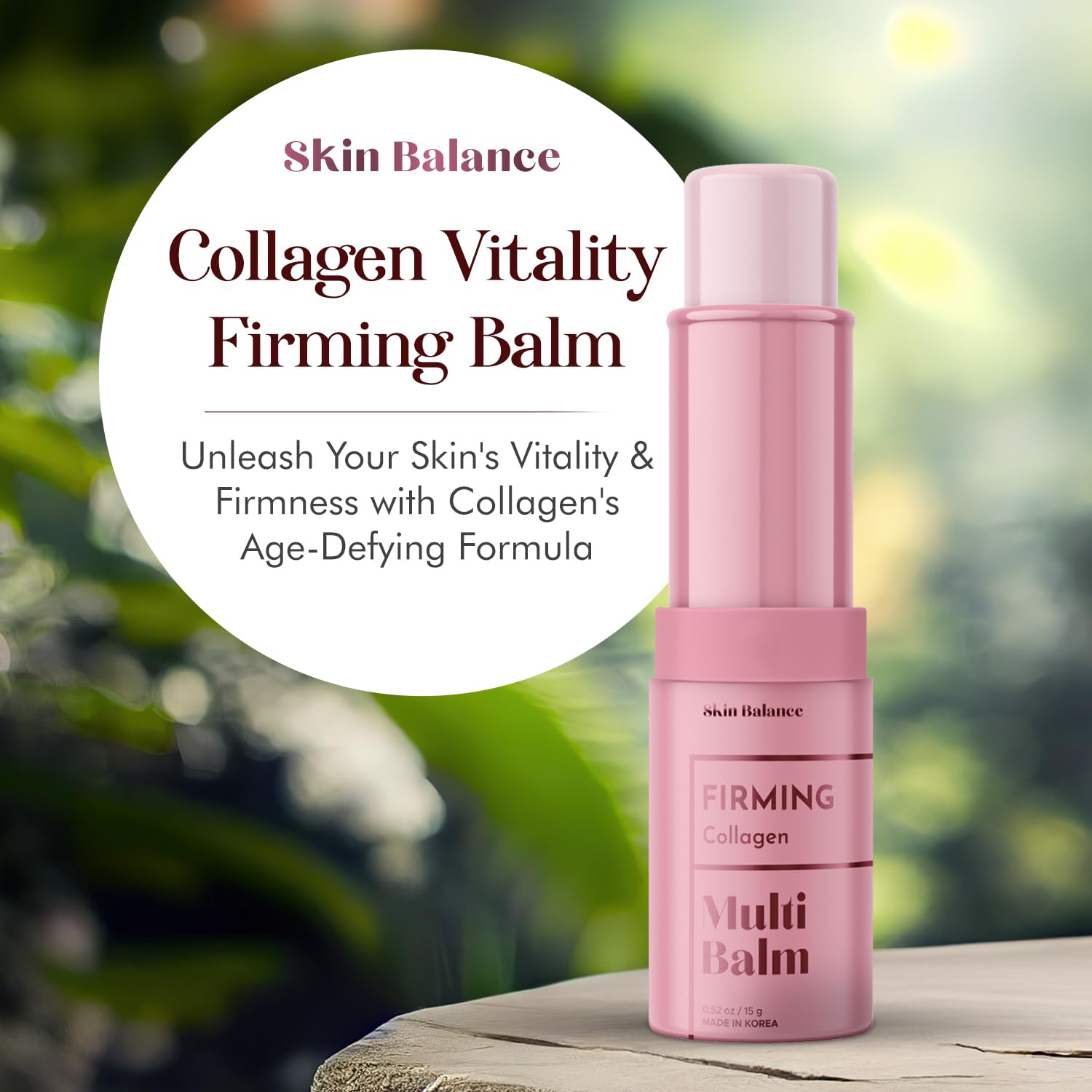 Skin Balance Collagen Eye Serum 41g back view showing ingredients