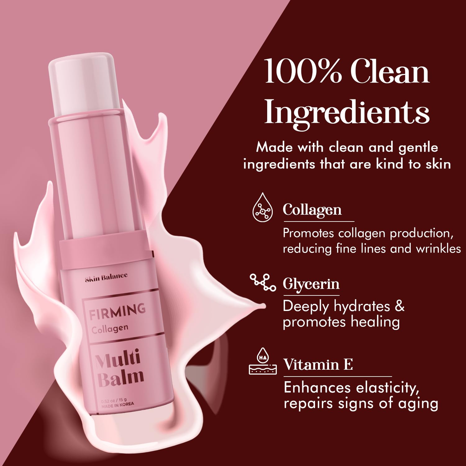 Skin Balance Collagen Eye Serum 41g lifestyle scene on vanity