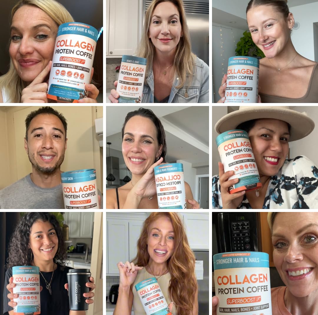 Skinny Coffee SuperBoost Collagen Coffee Blend lifestyle scene