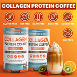 Skinny Coffee SuperBoost Collagen Coffee Blend with coffee cup