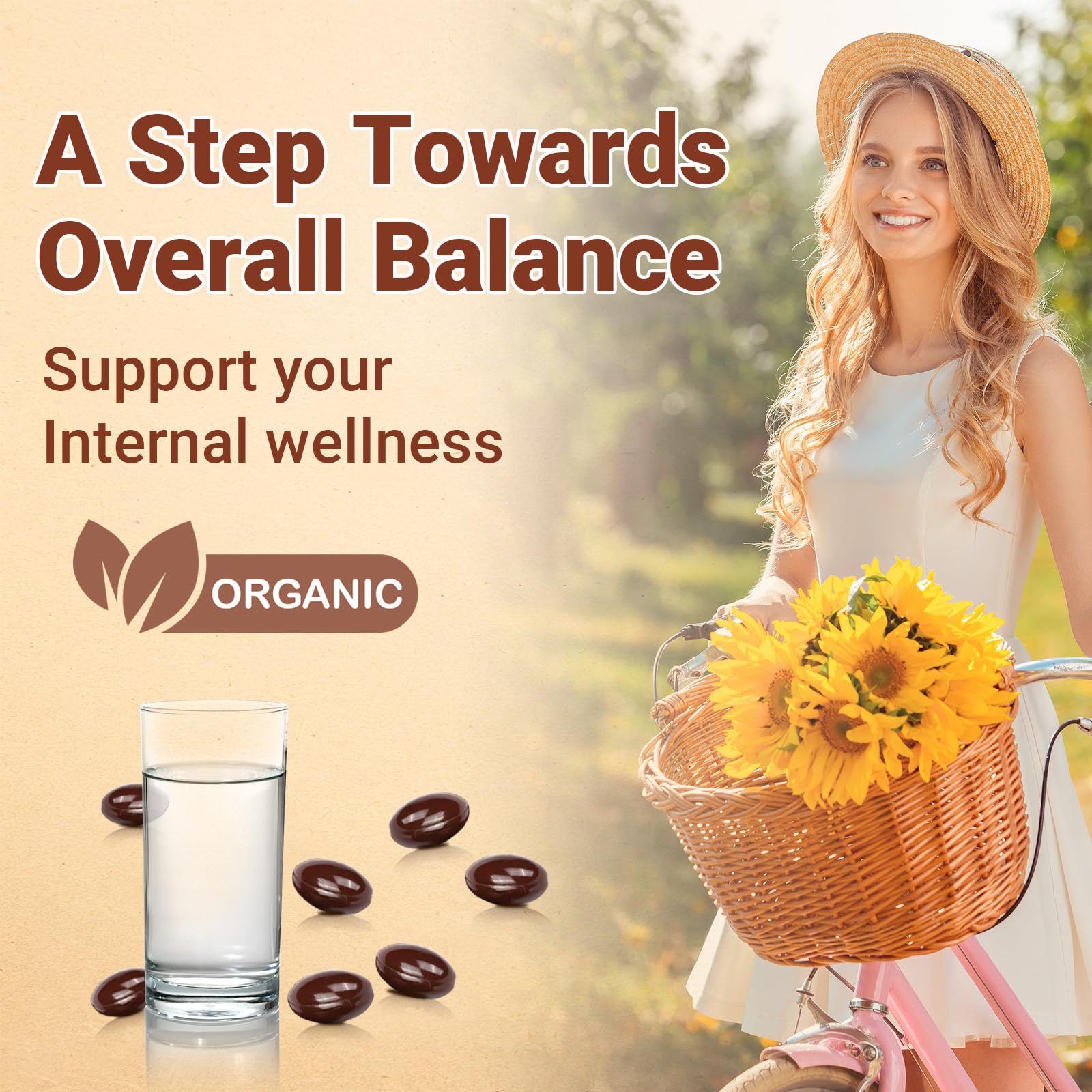 Skiseoy Ceylon Cinnamon Softgels in a lifestyle setting