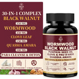 SKLIA Herbal Cleanse & Gut Support 30-in-1 supplement capsules front view