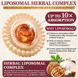 SKLIA Herbal Cleanse & Gut Support supplement ingredients list
