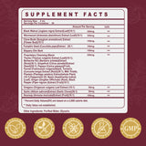SKLIA Liposomal Herbal Supplement 1500mg back view