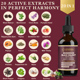 SKLIA Liposomal Herbal Supplement 1500mg bottle with dropper
