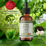 Skrmooning Citrus Bergamot Drops bottle side view