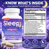 Sleep 3-in-1 Melatonin 10mg Supplement capsule close-up