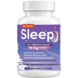 Sleep 3-in-1 Melatonin 10mg Supplement front view