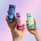 Sleep blend tea packaging with melatonin and chamomile ingredients
