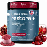 Sleep Habits Restore Nighttime Sleep Drink front view packaging