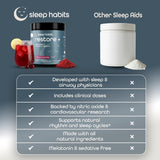Sleep Habits Restore Nighttime Sleep Drink serving suggestion