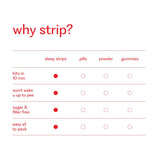 Sleep or Die Sleep Strips mint flavour back view