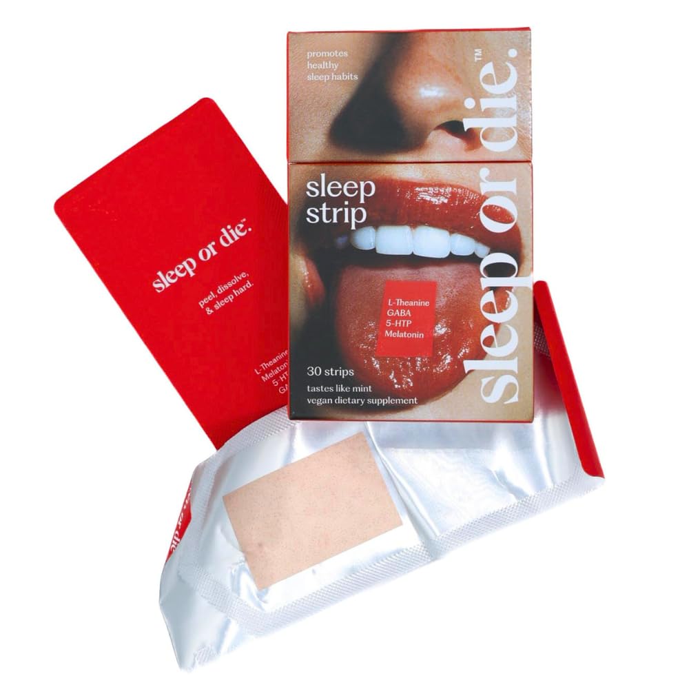 Sleep or Die Sleep Strips mint flavour front view