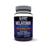 Sleep Soundly Melatonin and Magnesium Gummies 60 Count, Berry Flavour front view