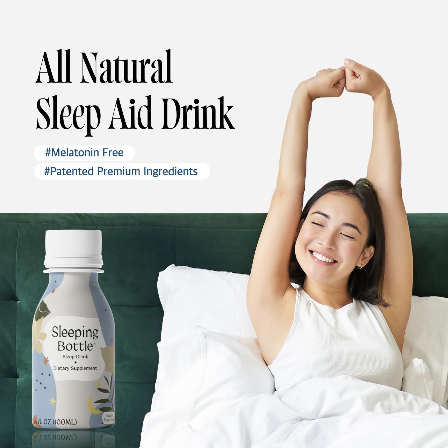 Sleeping Bottle Sleep Supplement 100g packaging