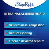 SleepRight Intra-Nasal Sleep Inhaler Lavender in use