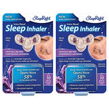 SleepRight Intra-Nasal Sleep Inhaler Lavender with lavender crystals